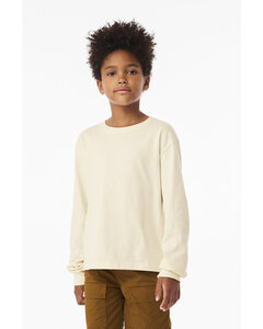 Bella + Canvas 3511Y Youth 6 oz Heavyweight Long Sleeve T-Shirt