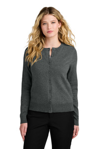 Port Authority LSW2870 Women's Easy Care Crewneck Cardigan Sweater