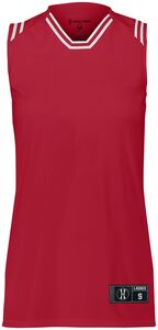 Holloway 224376 Ladies Retro Basketball Jersey