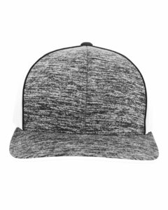 Pacific Headwear 106C Aggressive Heather Trucker Snapback Cap