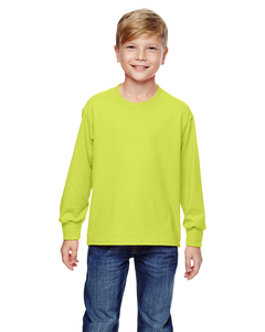 Fruit of the Loom 4930B Youth 5 oz. HD Cotton™ Long-Sleeve T-Shirt
