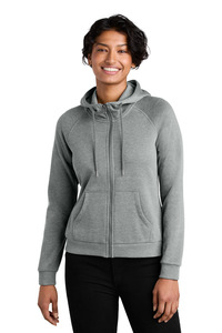 Allmade AL5003 Women's Organic CVC Fleece Full-Zip Hoodie