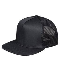 Mega Cap MC6997C Flat Bill Snapback Trucker Cap