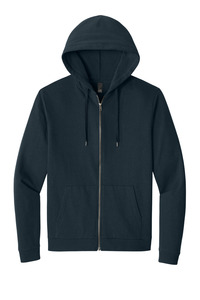 District DT1302 Perfect Tri ® Fleece Full-Zip Hoodie