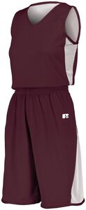 Russell Athletic 5R6DLX Ladies Undivided Single Ply Reversible Shorts