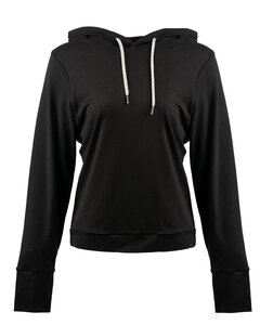 Burnside 5667 Ladies' Modest Crop Hooded Sweatshirt