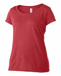 Tultex 0243TC Women's Poly-Rich Scoop Neck T-Shirt thumbnail