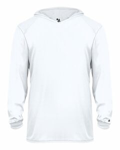 Badger Sport BG2105 B Core L/S Youth Hood Tee