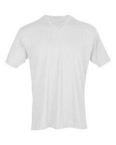 Tultex 207 Men's Poly-Rich V-Neck T-Shirt thumbnail