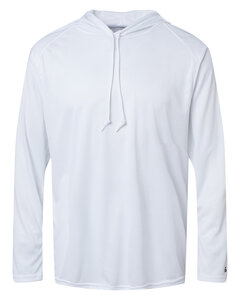 Badger Sport 4105 B Core L/S Hood Tee