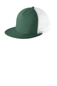 District DT624 Flat Bill Snapback Trucker Cap