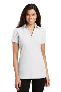 Port Authority L5001 Ladies Silk Touch ™ Y-Neck Polo