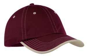 Port Authority C835 Vintage Washed Contrast Stitch Cap