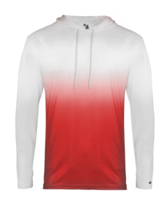 Badger Sport 4205 Ombre Hood Tee