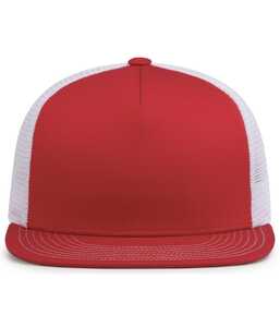 Pacific Headwear 4D7 D-SERIES 5-PANEL TRUCKER SNAPBACK CAP