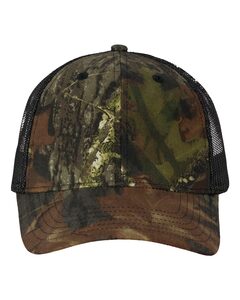 Valucap VC150M Licensed Camo Mesh Cap