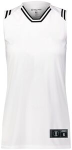 Holloway 224376 Ladies Retro Basketball Jersey