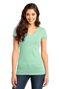 District DT6501 Juniors Very Important Tee ® V-Neck