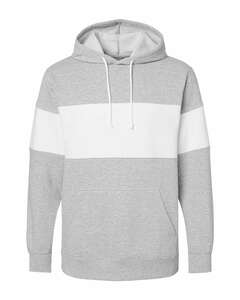 MV Sport 22709 Classic Fleece Colorblocked Hooded Sweatshirt