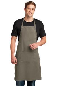 Port Authority A700 Easy Care Extra Long Bib Apron with Stain Release