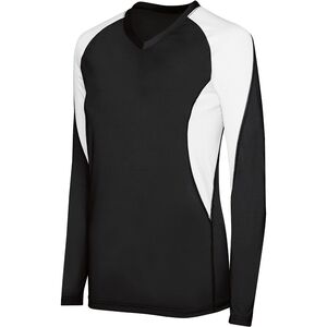 HighFive 342183 Girls Long Sleeve Court Jersey