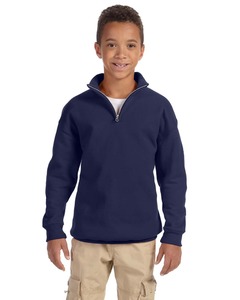 Jerzees 995Y Youth NuBlend ® 1/4-Zip Cadet Collar Sweatshirt
