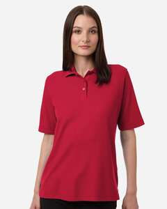 Harriton M105W Women's Maverick CVC Pique Polo