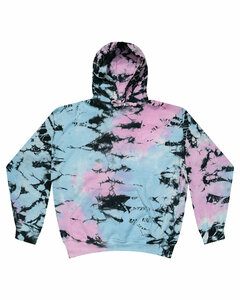 Tie-Dye CD877 Adult Tie-Dyed Pullover Hooded Sweatshirt