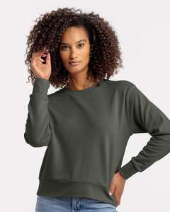 Next Level 9084 Ladies' Laguna Sueded Sweatshirt