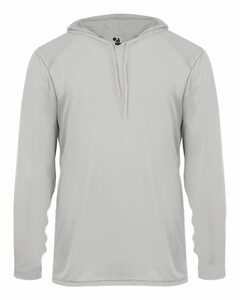 Badger Sport 4105 B Core L/S Hood Tee