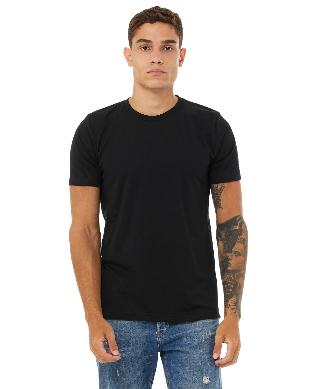 Bella + Canvas 3650 | Unisex Poly-Cotton Short Sleeve T-Shirt | ShirtSpace