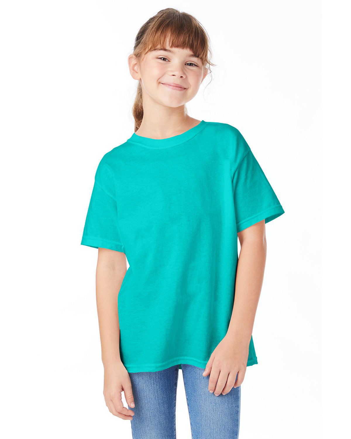 Hanes 5480, Youth 5.2 oz., Comfortsoft® Cotton T-Shirt