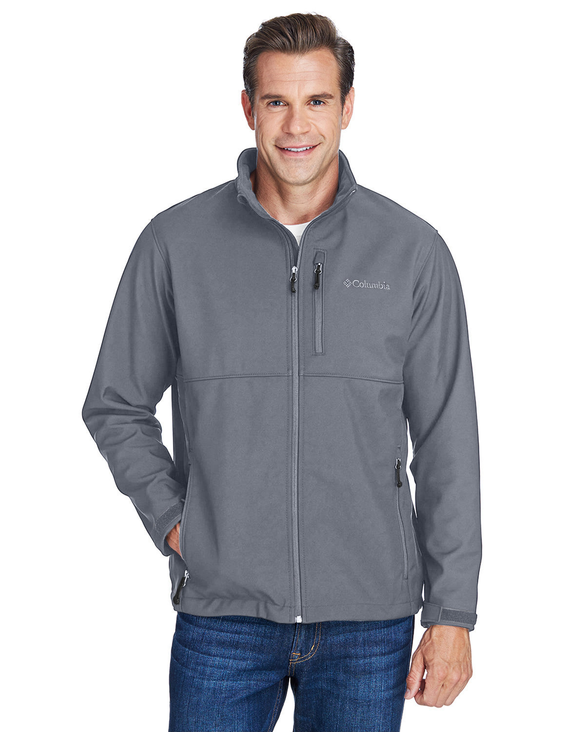 Columbia Men's Ascender Softshell Jacket Water Wind Resistant