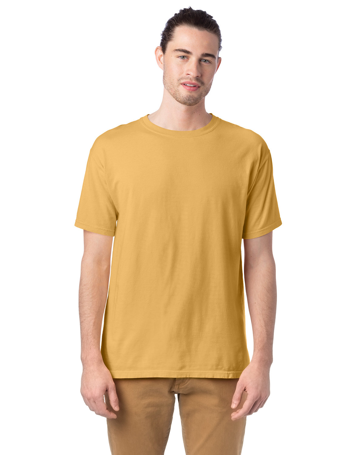 ComfortWash by Hanes GDH100 | Men\'s 5.5 oz., 100% Ringspun Cotton Garment-Dyed  T-Shirt | ShirtSpace