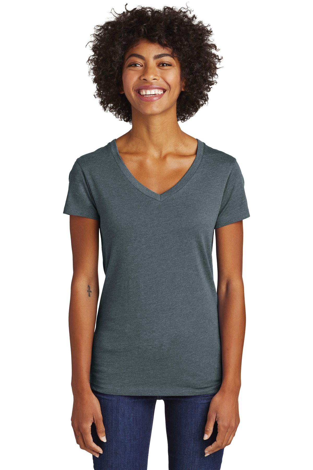 Alternative AA6046 | Women's Runaway Blended Jersey V-Neck Tee | ShirtSpace