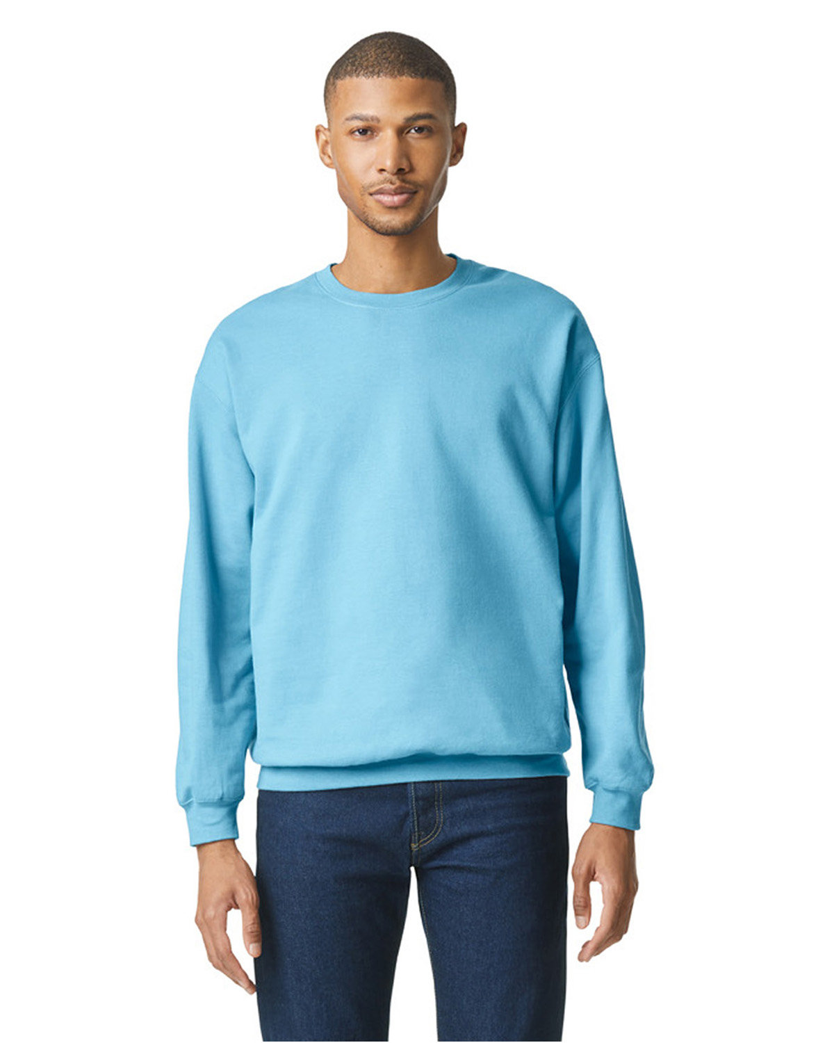 Gildan SF000, Adult Softstyle® Fleece Crew Sweatshirt