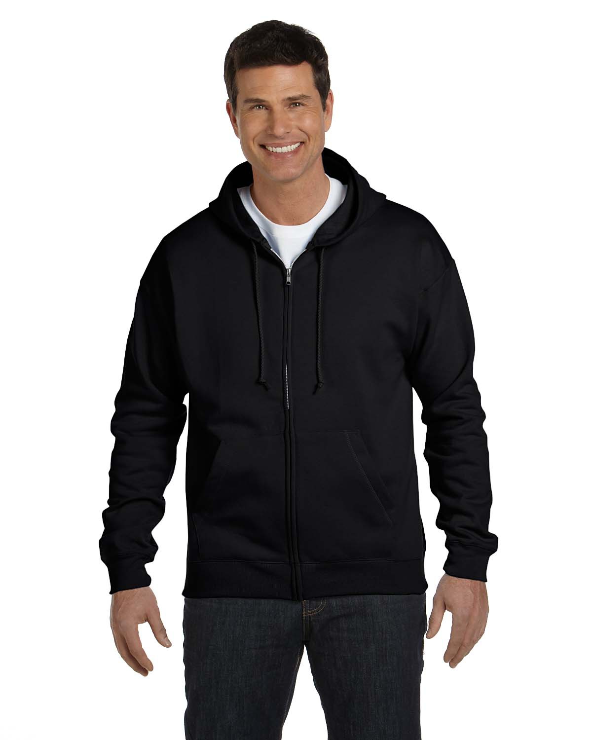 Hanes zip outlet up hoodie