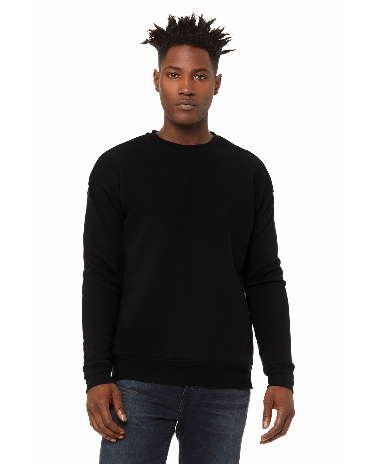 Bella + Canvas 3945 | Unisex Sponge Fleece Drop Shoulder Sweatshirt |  ShirtSpace