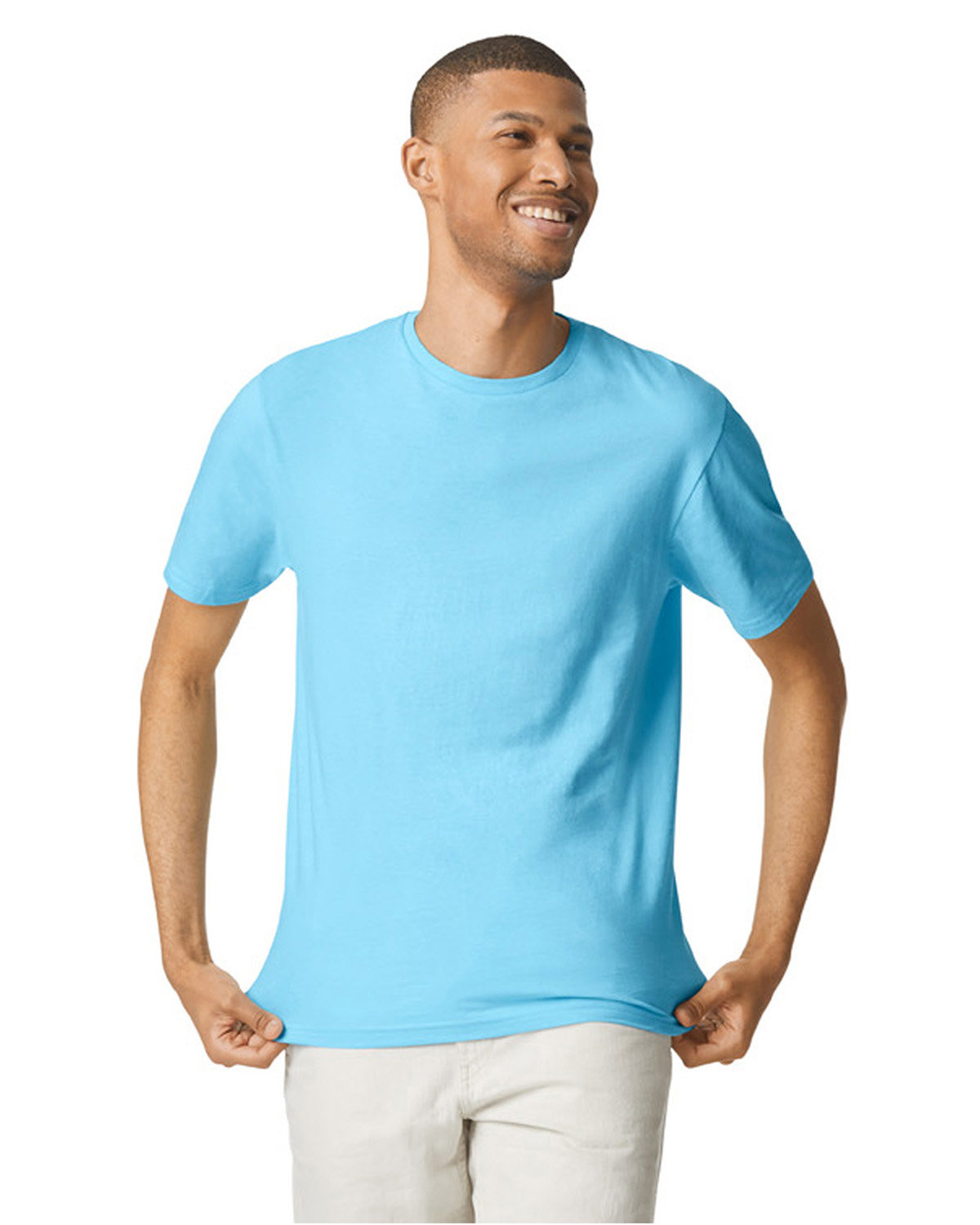 blue t shirt style