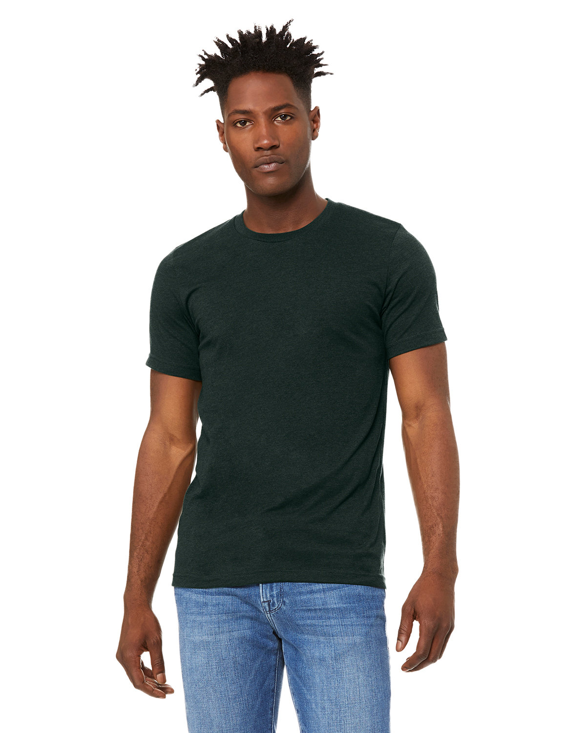 Bella+Canvas Heather CVC T-Shirt