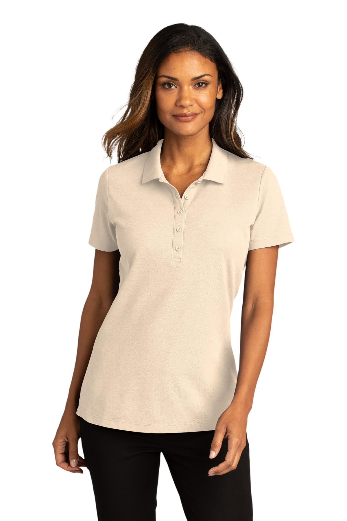 Ladies brown shop polo shirt