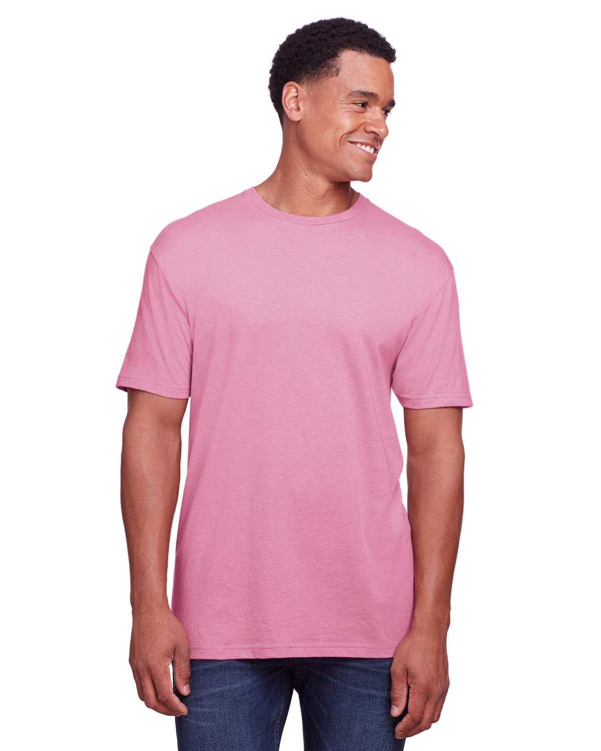 Pink tee 2024 shirt mens