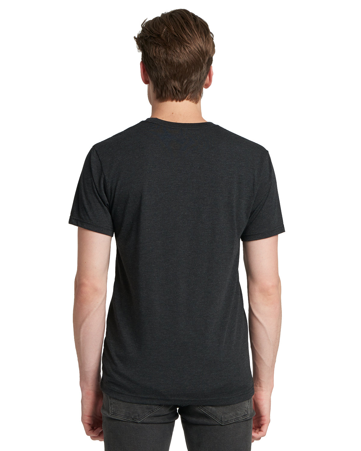 Next Level 6010 Men's Tri-Blend Crew T-Shirt - Super Soft Venetian Grey Tee