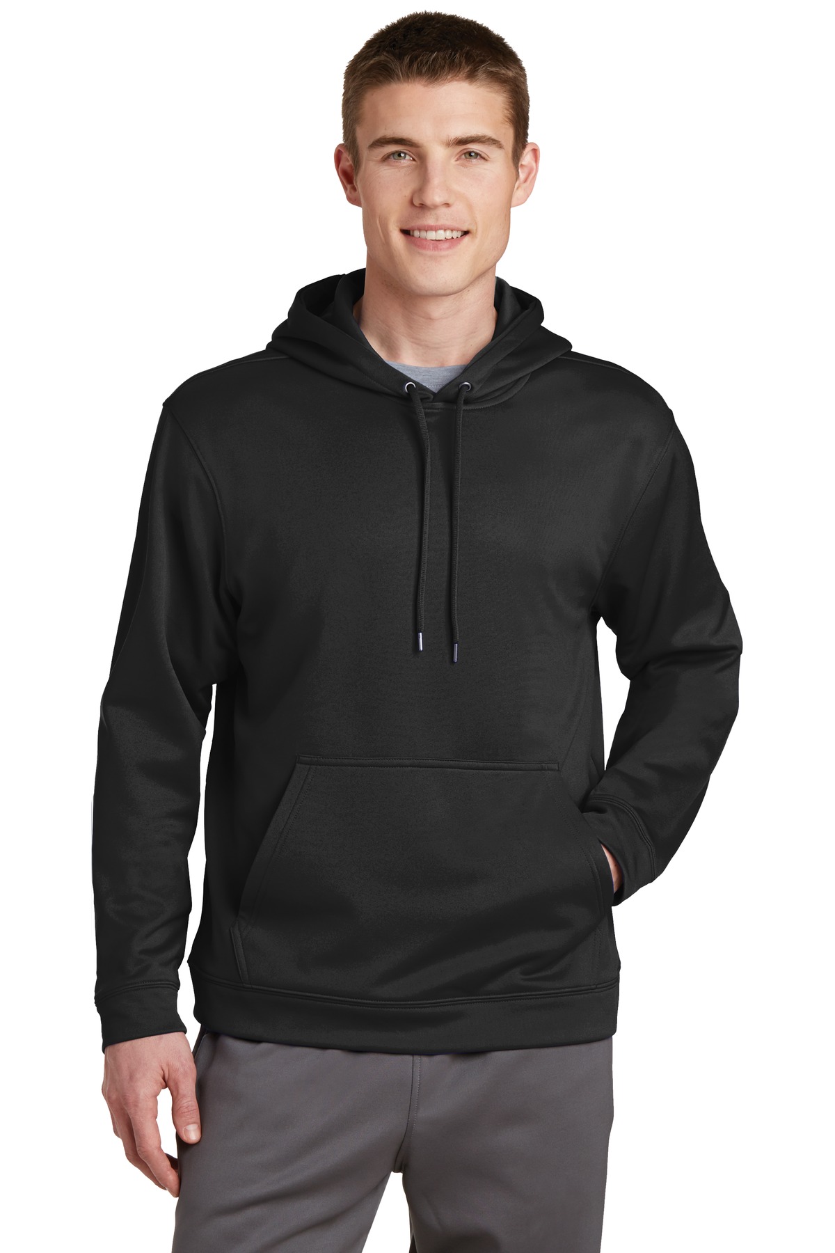 Sport-Tek F244 | Sport-Wick ® Fleece Hooded Pullover | ShirtSpace