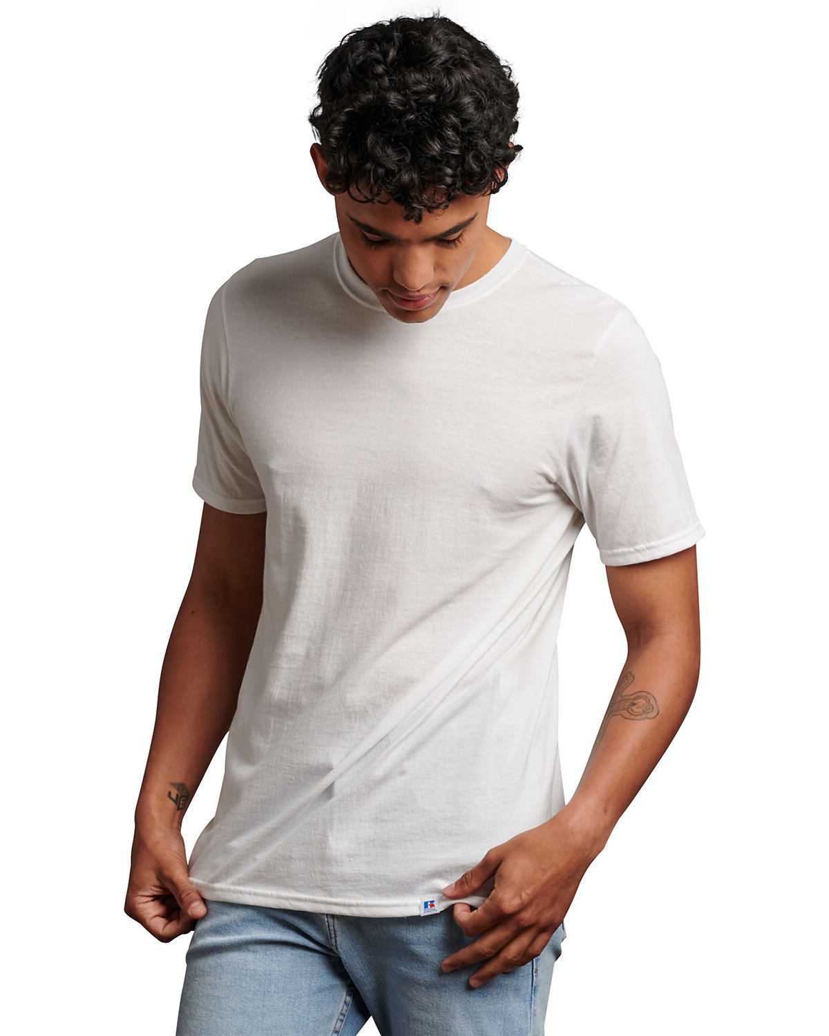 Russell Athletic Men's Shirt - White - L