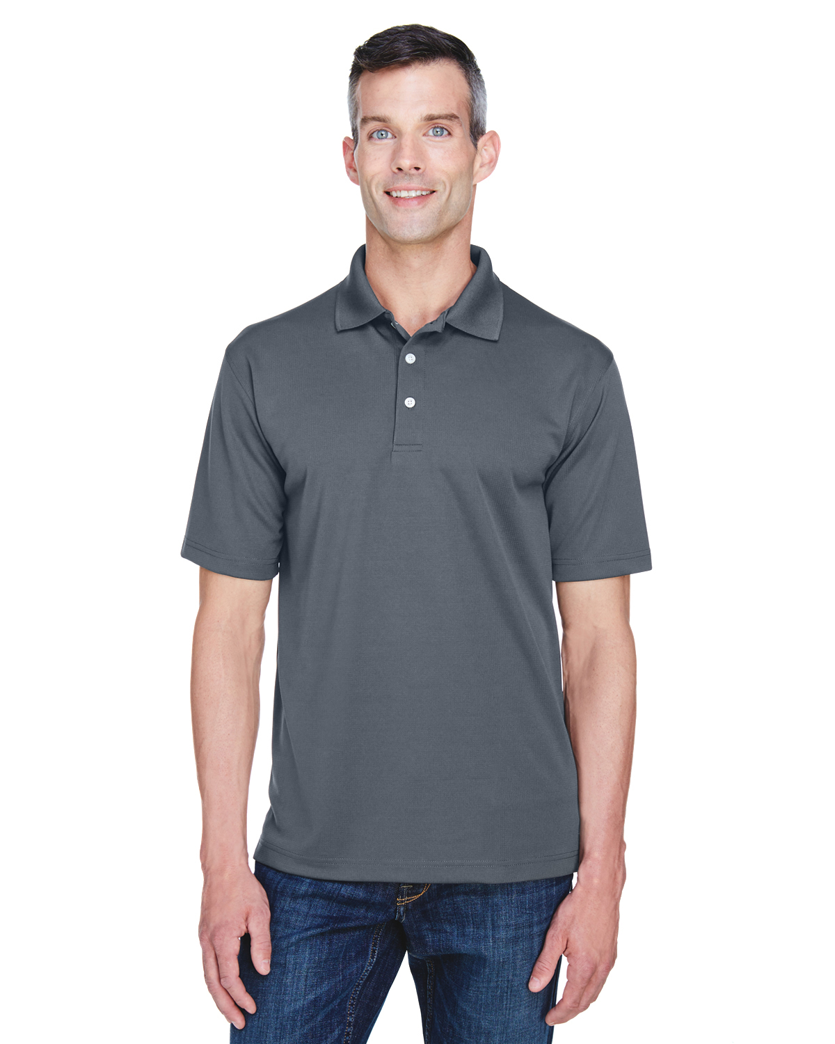 トップス this uniform star polo charcoal Star Polo Charcoal – This Uniform