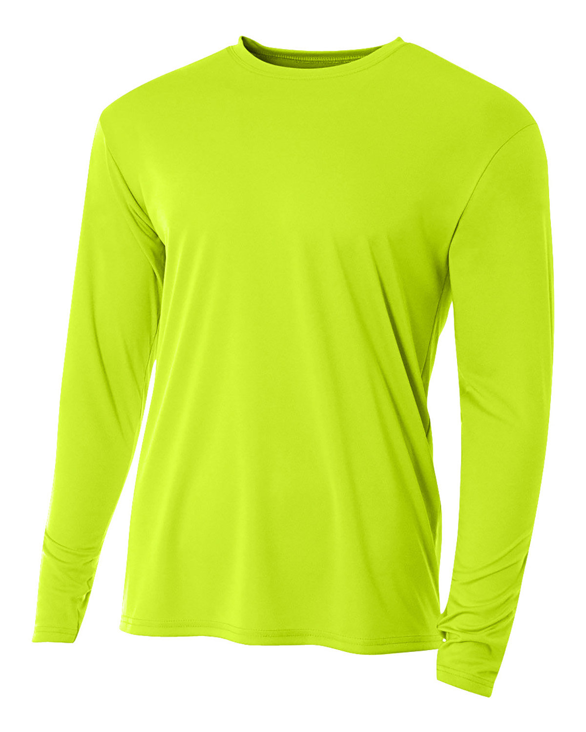 A4 NB3165 Youth Long Sleeve Cooling Performance Crew Shirt - Royal - S