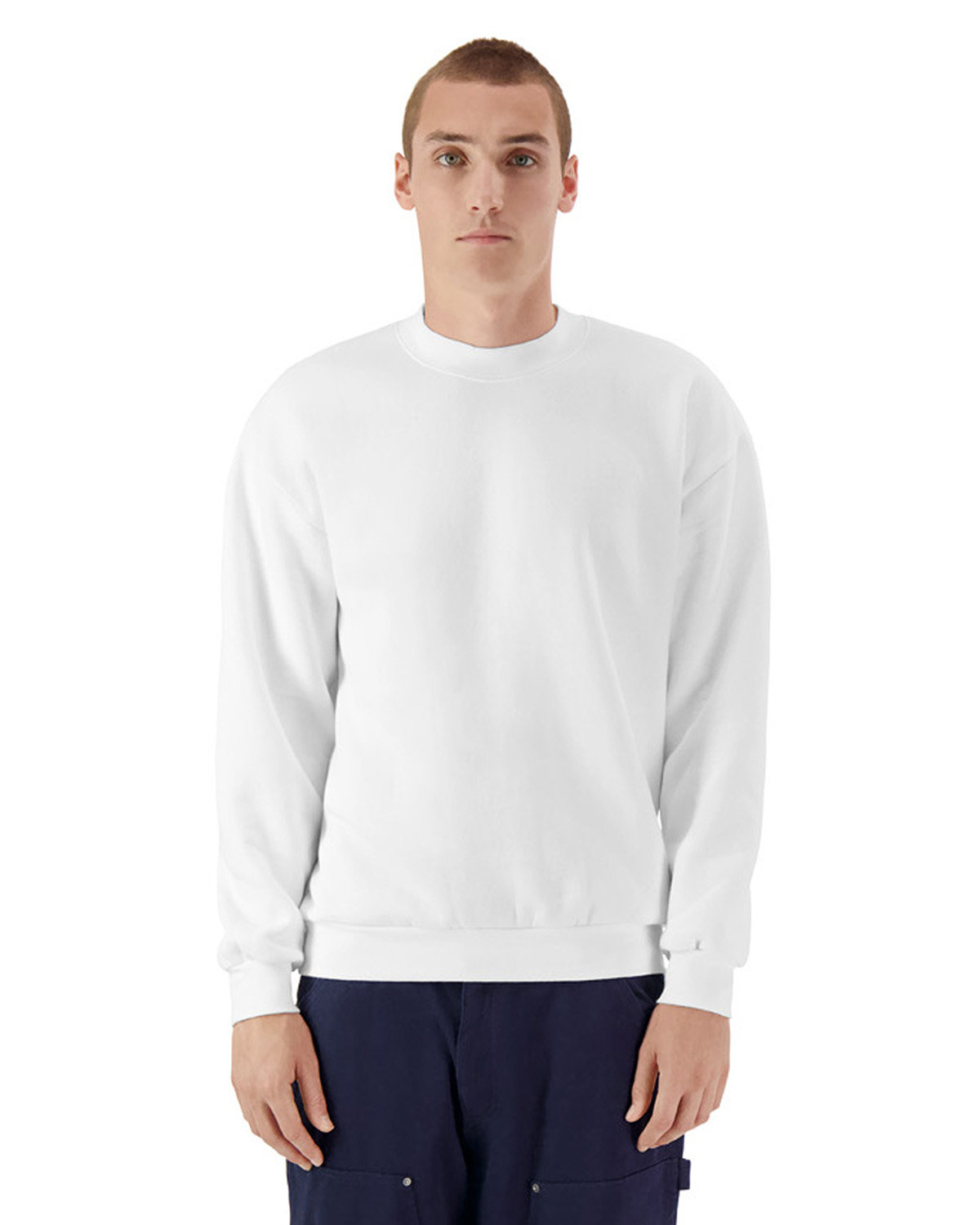 American apparel hotsell crew neck sweatshirt