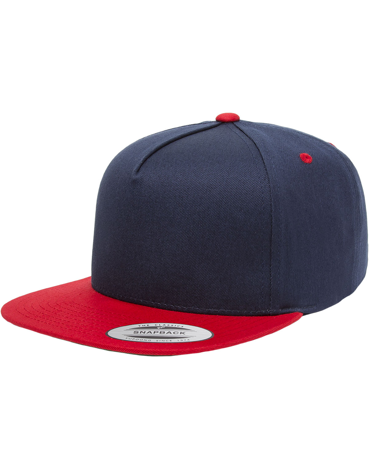 Yupoong Y6007 | Adult 5-Panel Cotton Twill Snapback Cap | ShirtSpace