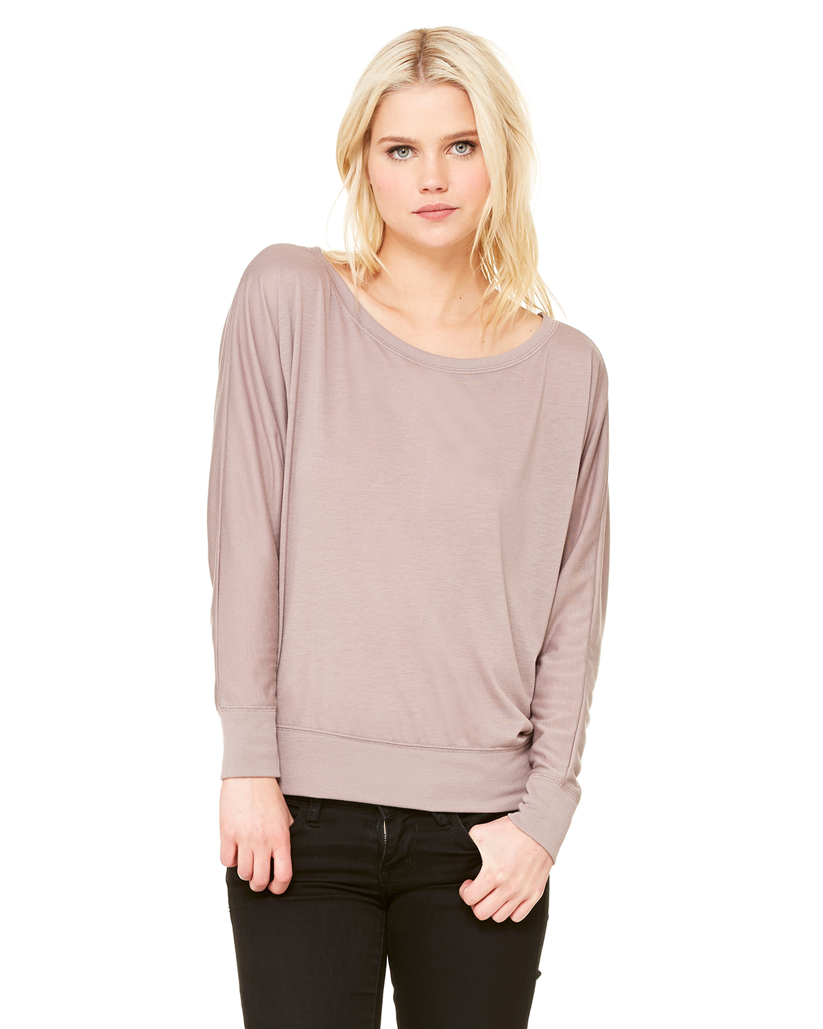 Bella canvas off the shoulder outlet sweatshirt